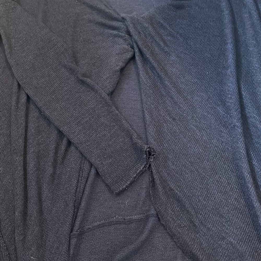We The Free Navy Twist Knot Sweater - Picture 3 of 6